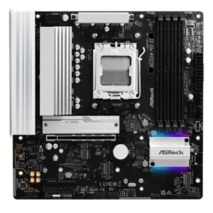Asrock A620AM PRO RS, AMD A620A, AM5, Micro ATX, 4 DDR5, HDMI, DP, 2.5G LAN, RGB, 3x M.2