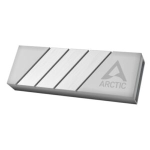 ARCTIC M2 Pro (Silver) M.2 SSD Heatsink, For Single & Double Sided M.2 2280 Modules, Thermal Pads Included