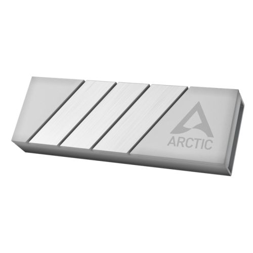 ARCTIC M2 Pro (Silver) M.2 SSD Heatsink, For Single & Double Sided M.2 2280 Modules, Thermal Pads Included