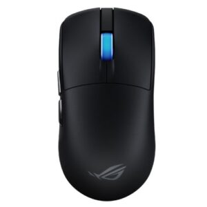 Asus ROG Harpe II Ace Gaming Mouse, Wireless/Bluetooth/USB, 48g Lightweight, 42000 DPI, 8K Polling, 5 Programmable Buttons, Black