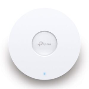 TP-LINK (EAP650) AX3000 Dual Band Ceiling Mount Wi-Fi 6 Access Point, PoE+, Omada Mesh, Ultra Slim Design