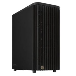 Asus ProArt PA401 Wood Gaming Case, ATX, Front Grill, 2x 160mm Fans, PWM Fan Hub, USB-C 20Gps, Black