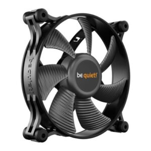 Be Quiet! (BL085) Shadow Wings 2 120mm PWM Case Fan, Rifle Bearing, 1100 RPM, Black