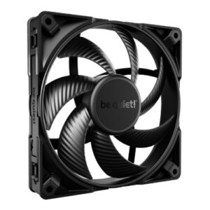 Be Quiet! (BL099) Silent Wings Pro 4 140mm PWM Case Fan, Black, Up to 2400 RPM, 3x Speed Switch, Fluid Dynamic Bearing