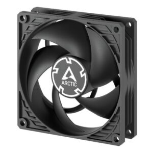ARCTIC P9 PWM PST CO 92mm Case Fan w/ Cable Splitter for Continuous Operation, Black, Dual Ball Bearing, 200-3000 RPM, 0dB Mode