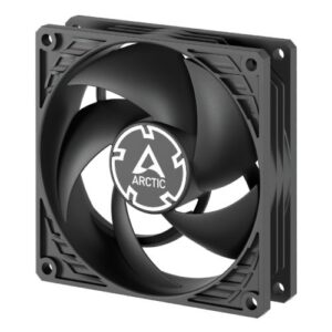 ARCTIC P9 PWM PST 92mm Case Fan w/ Cable Splitter, Pressure Optimised, Black, Fluid Dynamic, 200-3000 RPM, 0dB Mode