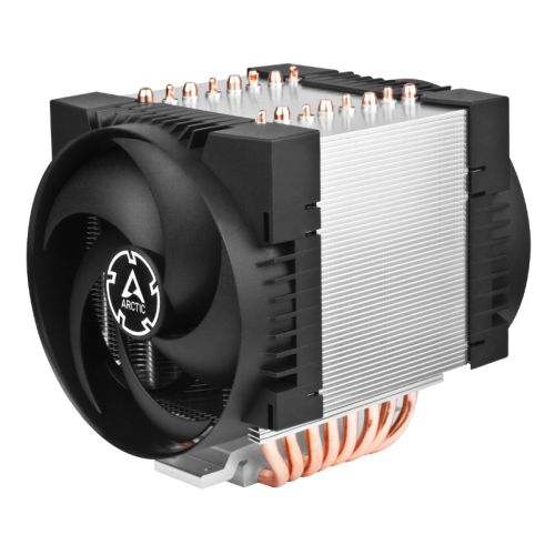 ARCTIC Freezer 4U-M Rev 2 Multicompatible 4U Single Tower CPU Cooler, Intel/AMD Server CPUs, Continuous Operation, Dual Socket Compatibility, 350W TDP