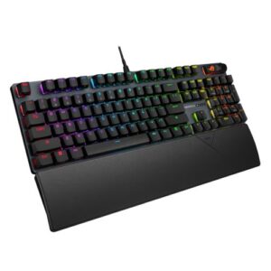 Asus ROG STRIX SCOPE II X Mechanical RGB Gaming Keyboard, ROG NX V2 Switches, Sound Dampening, PBT Keycaps, Intuitive Controls