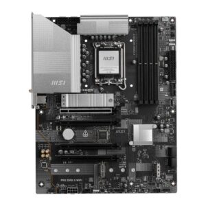 MSI PRO Z890-S WIFI, Intel Z890, 1851, ATX, 4 DDR5, HDMI, DP, TB4, Wi-Fi 7, 2.5G LAN, 3x M.2