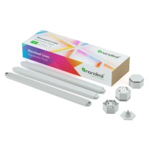 Nanoleaf Lines 60 Degrees Expansion Pack (3-Lines), RGB Light Bars *Expansion Kit Only*