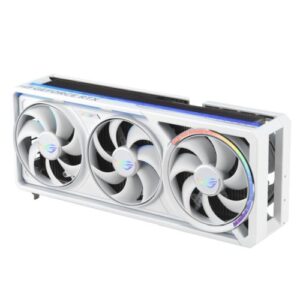 Asus ROG ASTRAL RTX5080 White OC, PCIe5, 16GB DDR7, Quad Fan, 2 HDMI, 3 DP, 2790MHz Clock, RGB Lighting, Overclocked