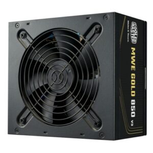 Cooler Master 850W MWE Gold V3 ATX 3.1 PSU, Fully Wired, HDB Bearing Fan, 80+ Gold