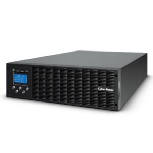 CyberPower Online XL Smart App 10,000VA Double Conversion 3U Rack/Tower UPS, 9000W, LCD Display, 1x Hardwire Terminal Block,  Ext. Battery Module