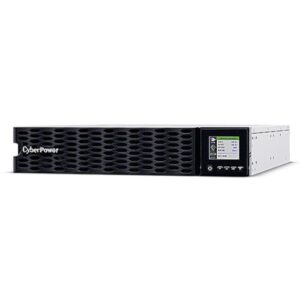 CyberPower 6000VA Smart App Double Conversion Online High Density Rack UPS, 6000W, Colour LCD, Hardwire Terminal Block , ECO Mode