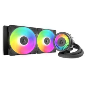 ARCTIC Liquid Freezer III Pro A-RGB 280mm Liquid CPU Cooler, P14 Pro PWM Fans & PWM Controlled Pump, Black
