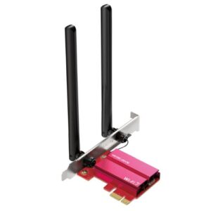 Mercusys (MA37BE) BE6500 Wi-Fi 7 Bluetooth 5.4 Tri-Band PCI Express Adapter, WPA3