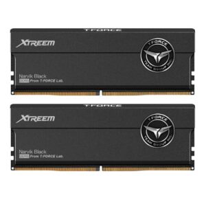 Team T-Force Xtreem 48GB Kit (2 x 24GB), DDR5, 8000MHz (PC5-64000), CL38, ECC, AMD EXPO & Intel XMP 3.0, PMIC, DIMM Memory, Black