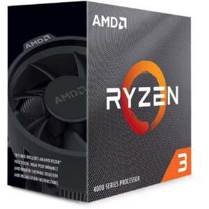 AMD Ryzen 3 4100 Quad-Core Processor 3.8GHz (4.0GHz Boost) AM4 - Tray