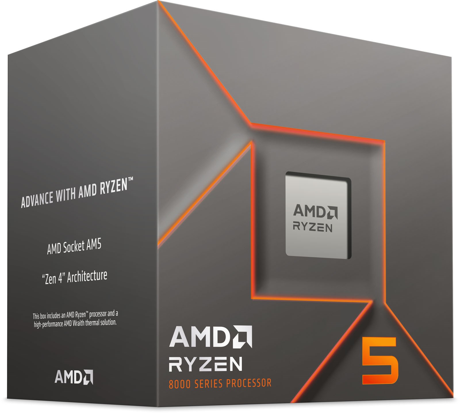 AMD Ryzen 5 8400F 6-Core Processor 4.2GHz AM5 - Image 2