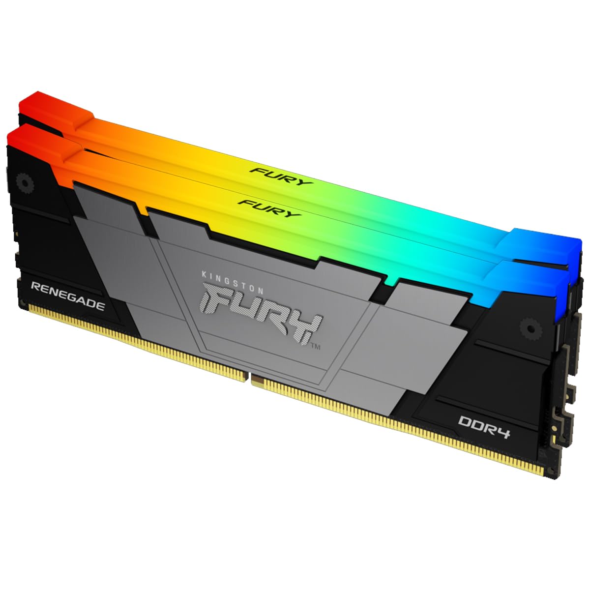 Kingston FURY Beast RGB 16GB (2x8GB) DDR4 4000MHz CL19 Desktop Memory Kit