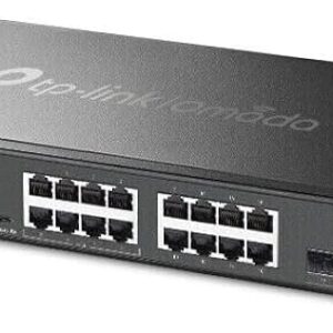 TP-Link SG3218XP-M2 16-Port Gigabit PoE+ Managed Switch with 2x 10G SFP+