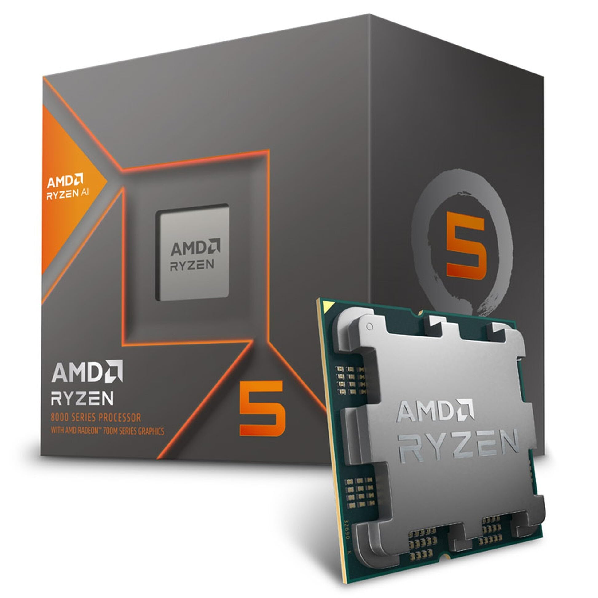 AMD Ryzen 5 8600G 4.3GHz 6-Core Processor with Radeon 760M Graphics