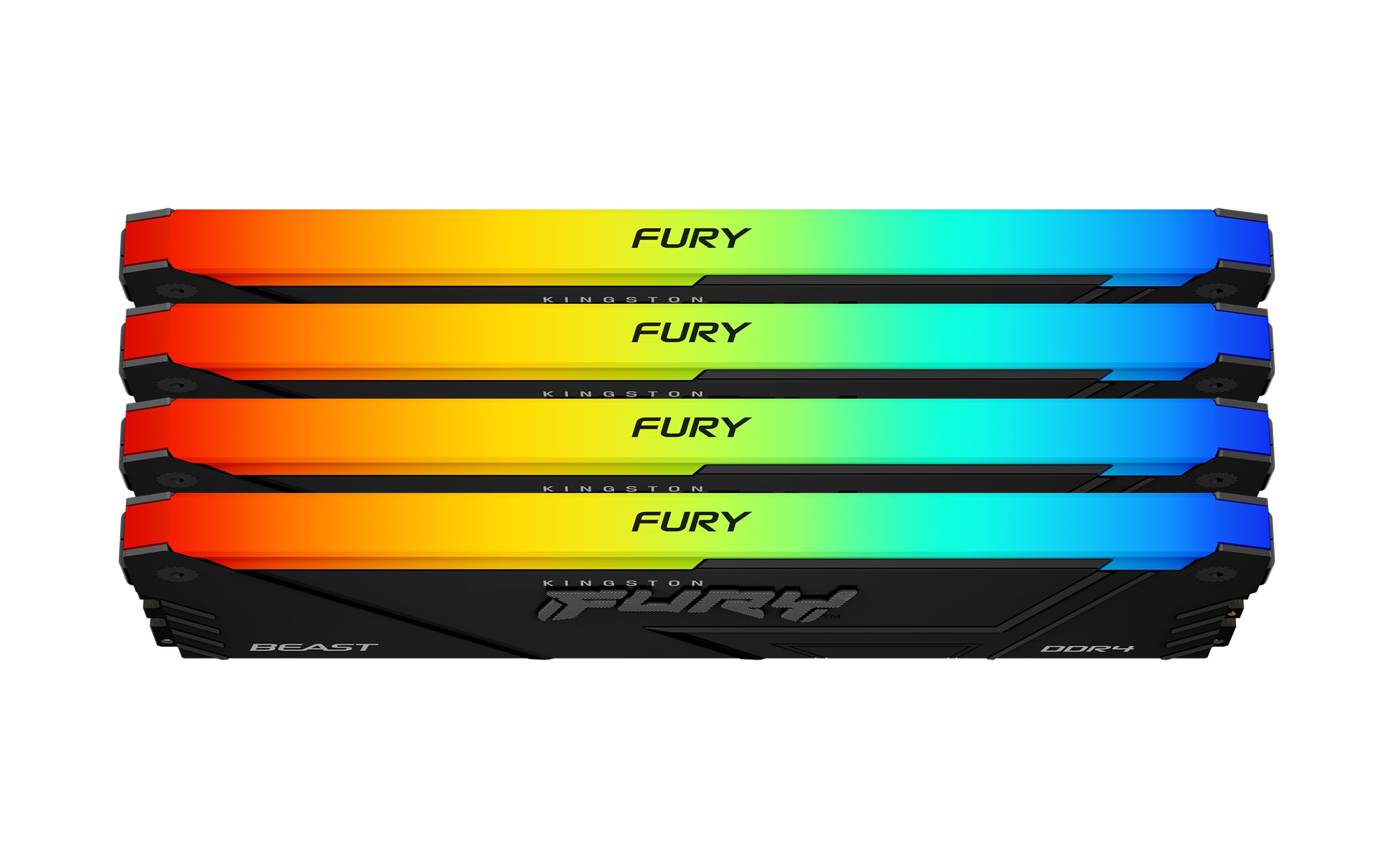 Kingston FURY Beast RGB 128GB (4x32GB) DDR4 3600MHz CL18 Memory Kit - Image 3