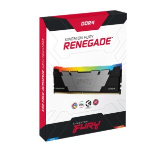 Kingston FURY Renegade RGB 8GB DDR4 4000MHz CL19 Memory Black
