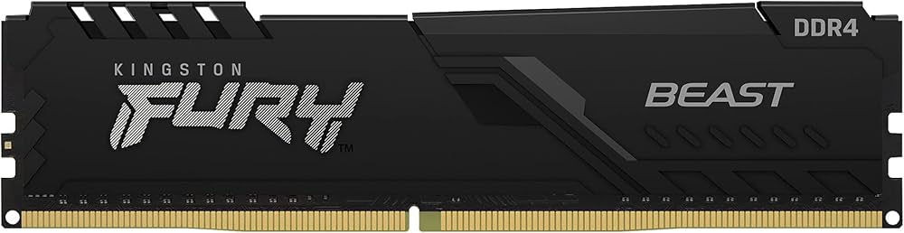 Kingston FURY Beast 8GB DDR4 3600MHz CL17 DIMM Desktop Memory Black - Image 3