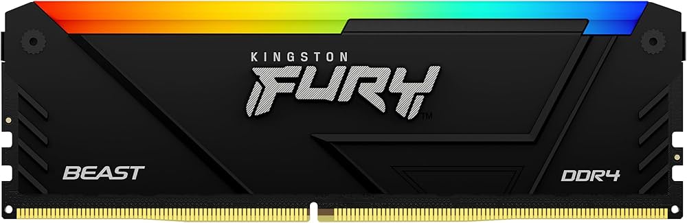 Kingston FURY Beast RGB 8GB DDR4 3200MHz CL16 Desktop Memory - Image 3