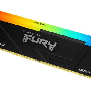 Kingston FURY Beast RGB 8GB DDR4 3200MHz CL16 Desktop Memory