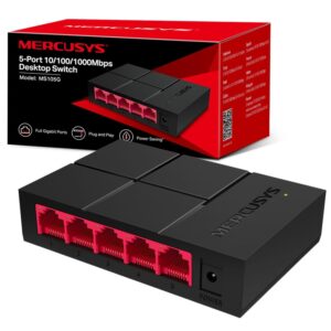 Mercusys MS105G 5-Port Gigabit Desktop Switch