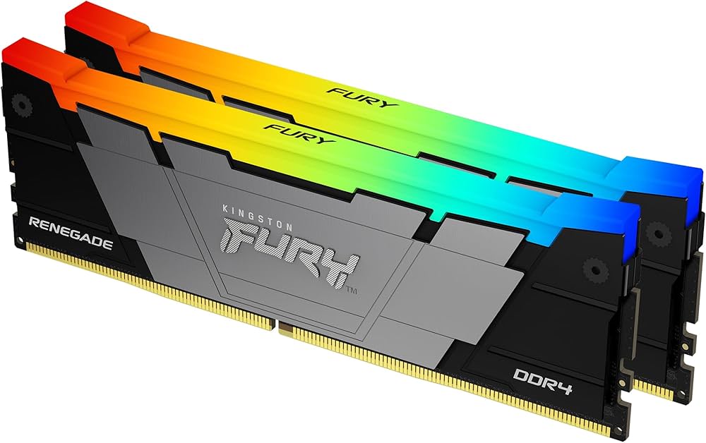 Kingston FURY Beast RGB 64GB (2x32GB) DDR4 3600MHz CL18 Desktop Memory Kit - Image 3