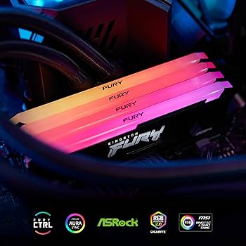 Kingston FURY Beast RGB 16GB (2x8GB) DDR4 3200MHz CL16 Desktop Memory - Image 3