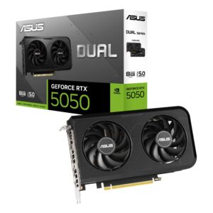 ASUS Dual GeForce RTX 5050 8GB GDDR6 Graphics Card