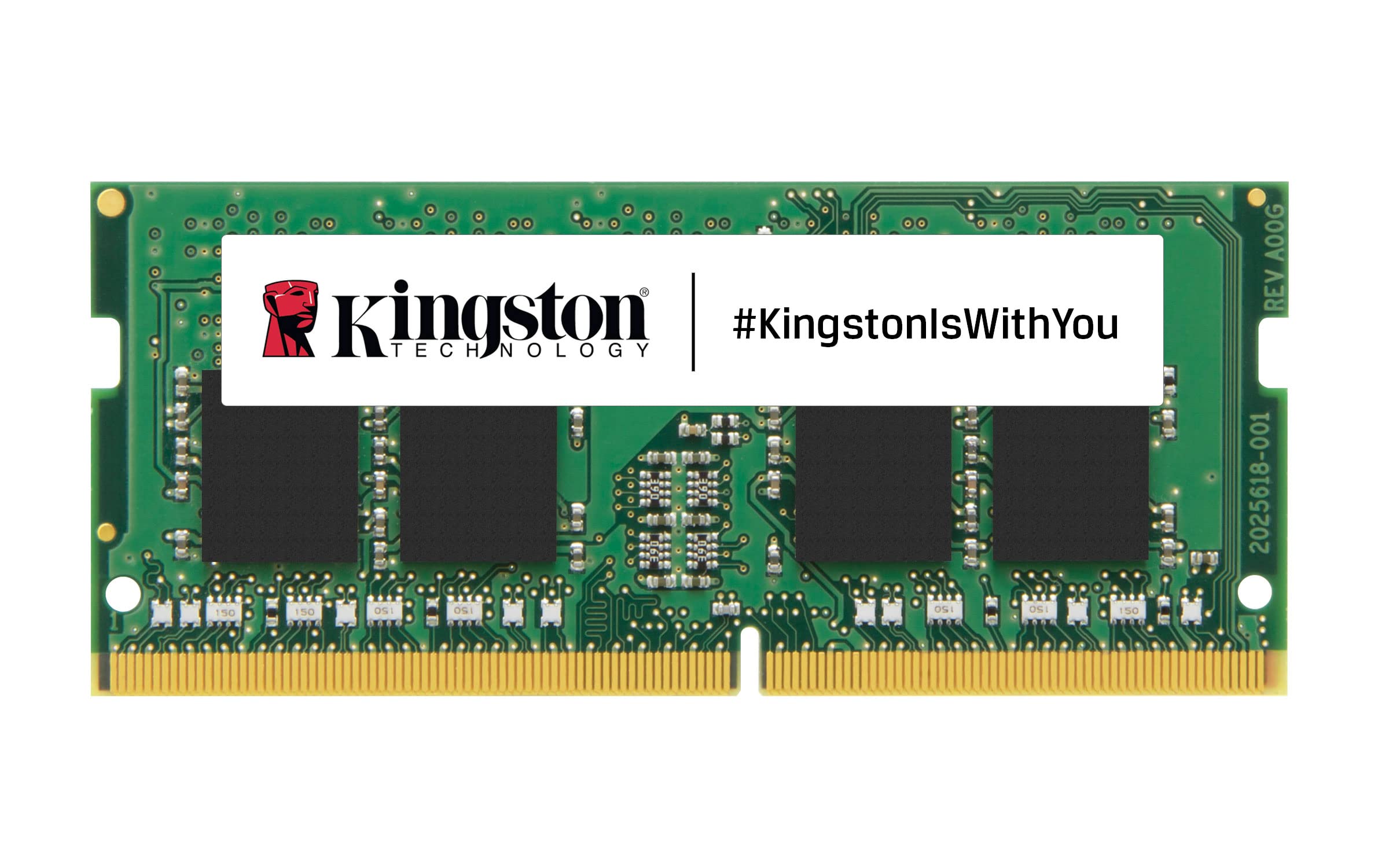Kingston ValueRAM 4GB DDR4 3200MHz CL22 SODIMM Laptop Memory - Image 2