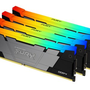 Kingston FURY Beast RGB 32GB (2x16GB) DDR4 3600MHz CL16 Desktop Memory Kit