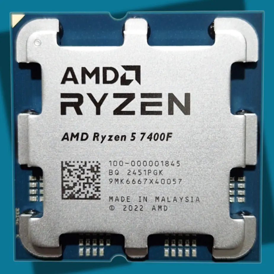 AMD Ryzen 5 7400 6-Core Processor with Wraith Stealth Cooler
