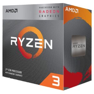 AMD Ryzen 3 3200G Quad-Core Processor with Radeon Vega 8 Graphics (Tray Version)