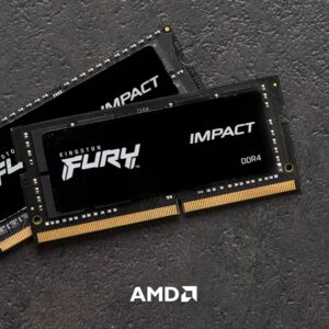 Kingston FURY Impact 16GB (2x8GB) DDR4 3200MHz CL20 SODIMM Laptop Memory Kit