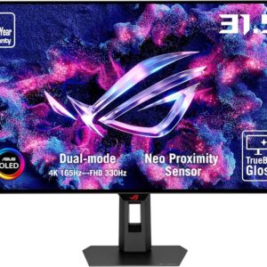 ASUS ROG Swift PG32UCDM 31.5" 4K WOLED Dual-Mode Gaming Monitor