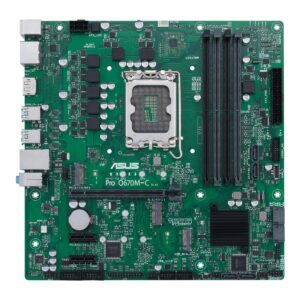 ASUS PRO Q670M-C-CSM Micro-ATX Motherboard LGA1700