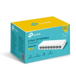 TP-Link TL-SF1008D 8-Port 10/100Mbps Mini Desktop Switch