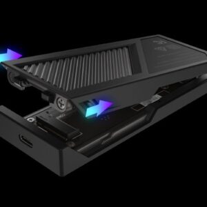 ASUS ROG STRIX AIOLOS M.2 NVMe SSD Caddy Enclosure