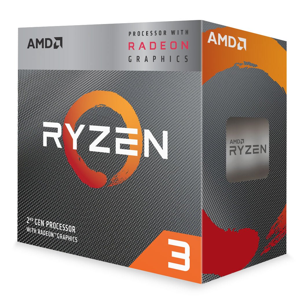 AMD Ryzen 3 PRO 3200G Quad-Core Processor with Radeon Vega 8 Graphics & Cooler - Image 2