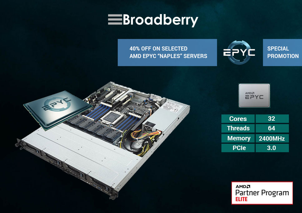 AMD EPYC 7351 16-Core Server Processor (Naples) - Tray - Image 2