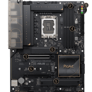 ASUS ProArt B760-Creator ATX Motherboard for Intel 12th/13th Gen