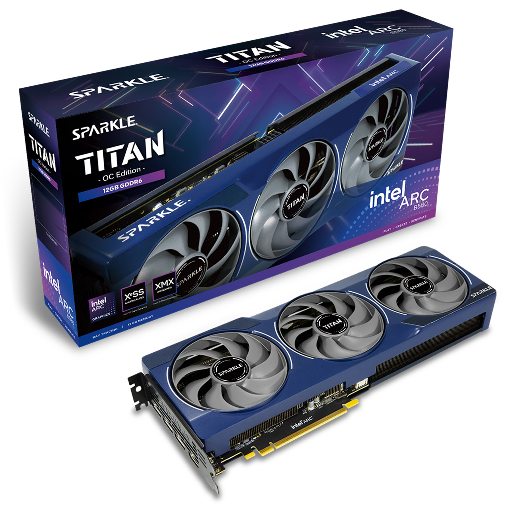 SPARKLE Intel Arc B580 Titan OC 12GB GDDR6 Graphics Card - Image 2