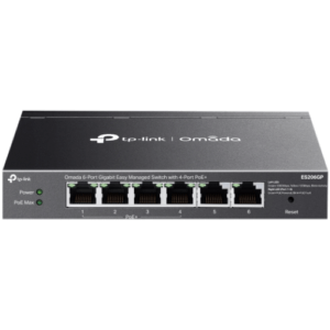 TP-Link ES206GP 6-Port Gigabit PoE+ Unmanaged Switch