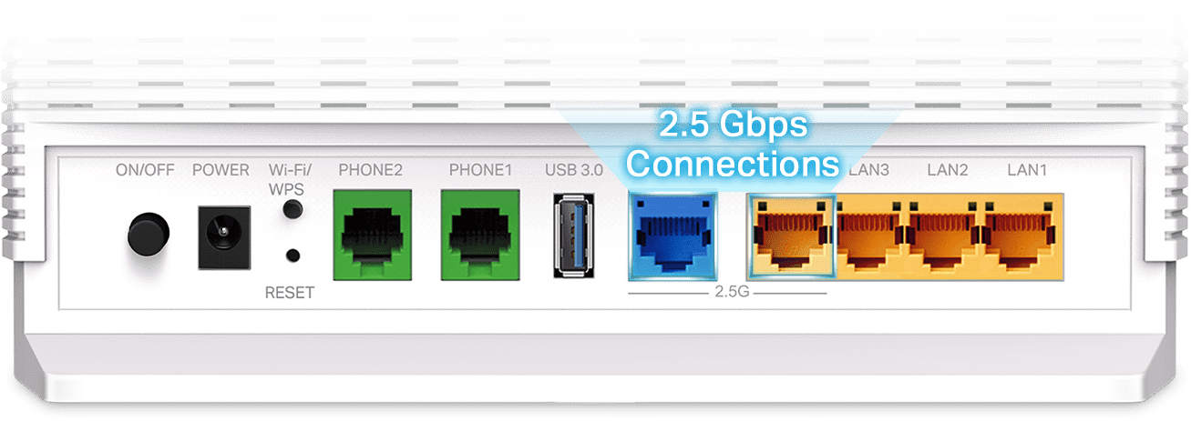 TP-Link Aginet EX820V AX6000 Dual Band Wi-Fi 6 Router